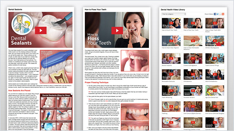 Dental Website Content