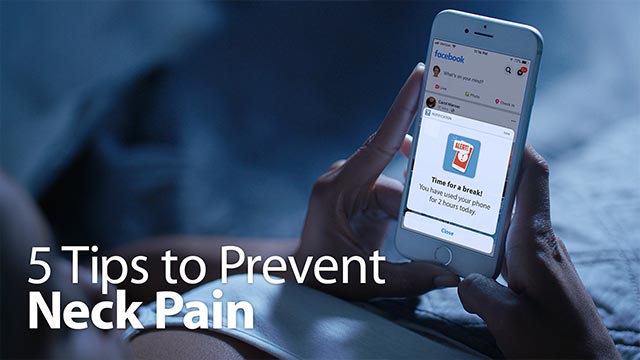 5 Tips to Prevent Neck Pain Video